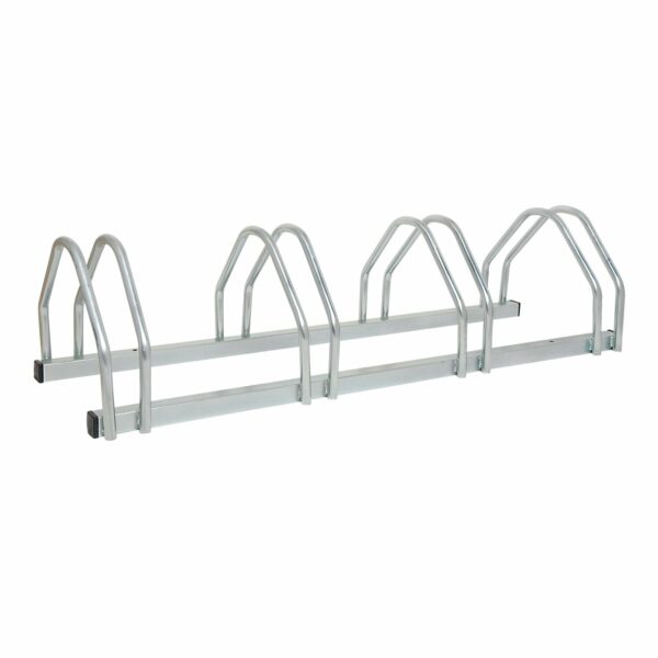 MORION-fietsenstaander (compact) 5 plaatsen, staal, 250mm hoog