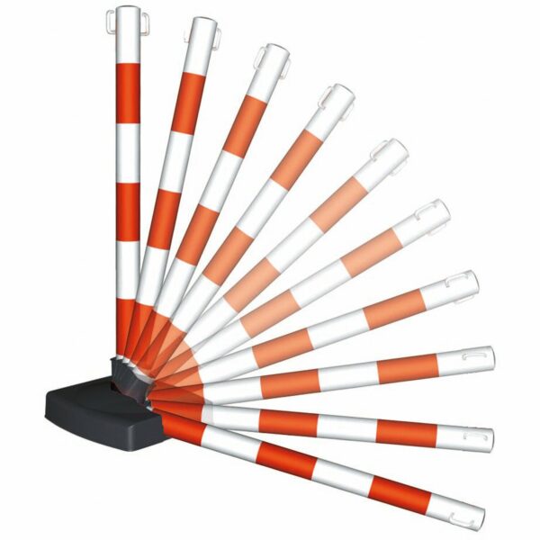 GUARDA-Flex kettingstaander H 900mm/ 50mm Ø met inklapbare voet