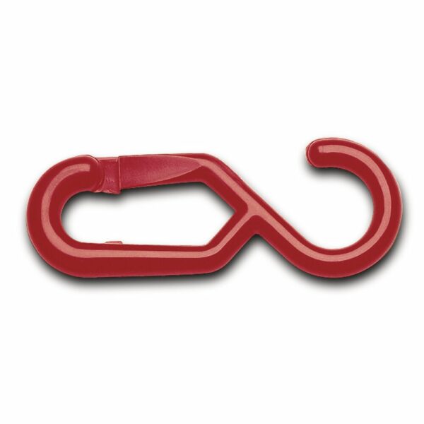 Aanhanghaken nylon rood (set)