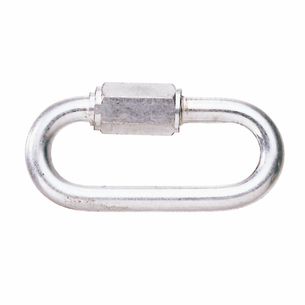 Verbindingshaak edelstaal met schroefdraad 6 mm
