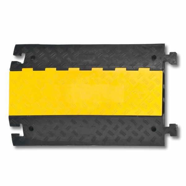 MORION kabelgoot groot (standaardelement) 600x870x75mm, zwart/geel