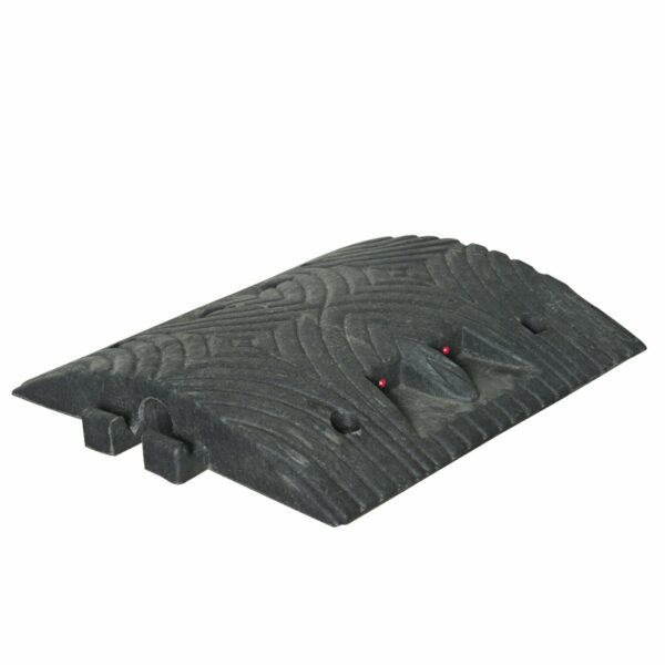 TOPSTOP 5-RE verkeersdrempel, 500x500x70mm, zwart