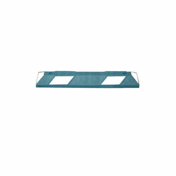 Wielstop Park-it 900x150x100mm, blauw/wit