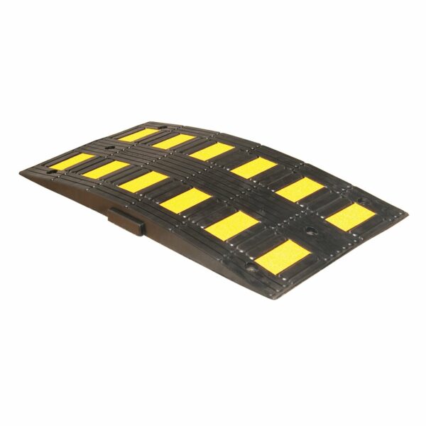 Safety Rider verkeersdrempel, zwart/geel, 900x450x75mm