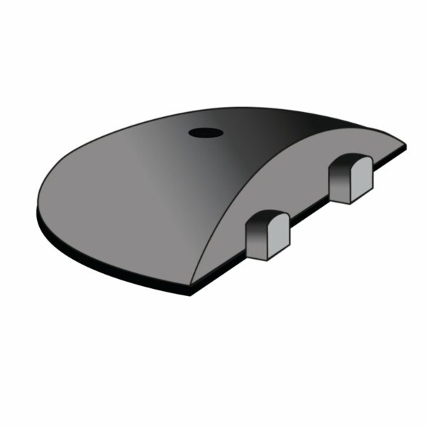 Easy Rider verkeersdrempel (afsluitelement met pen) 300x225x55mm