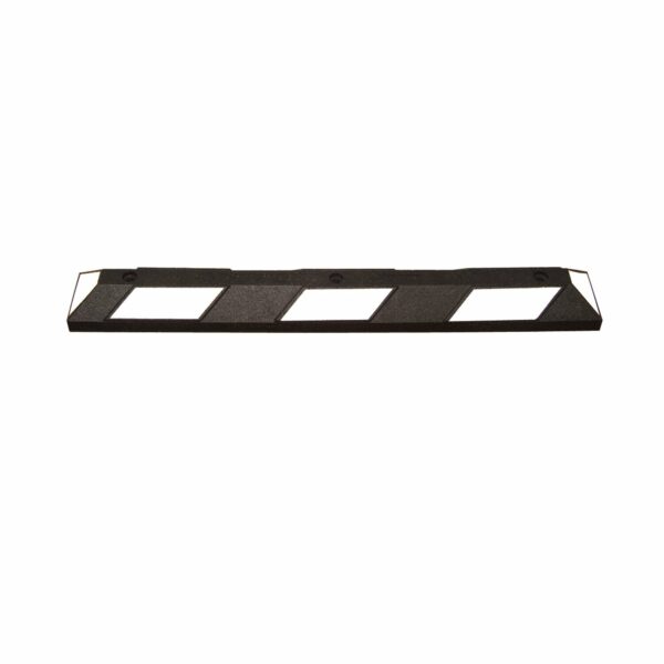 Wielstop Park-it 1200x150x100mm, zwart/wit