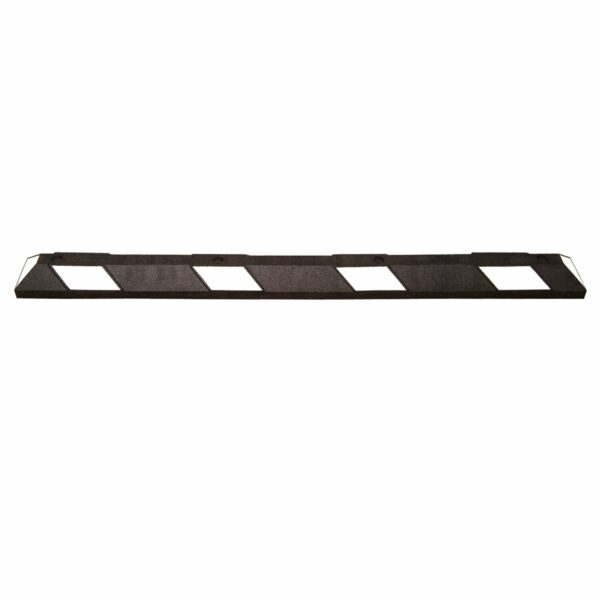 Wielstop Park-it 1800x150x100mm, zwart/wit