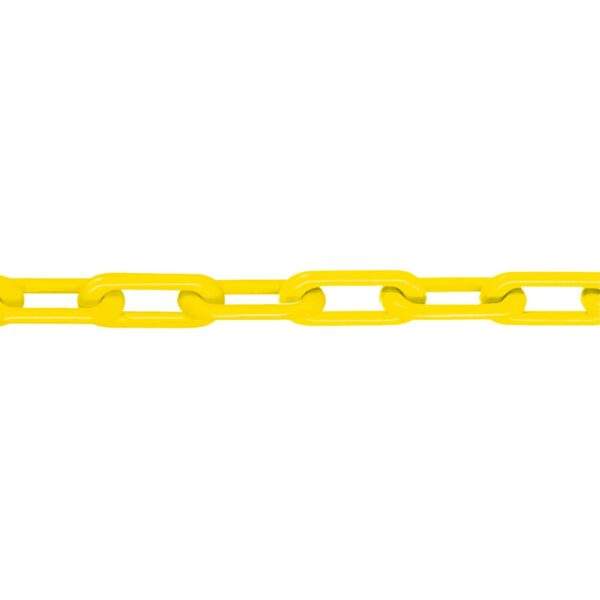 MNK klasse 6 afzetkettingen nylon 1 bundel 50m, geel