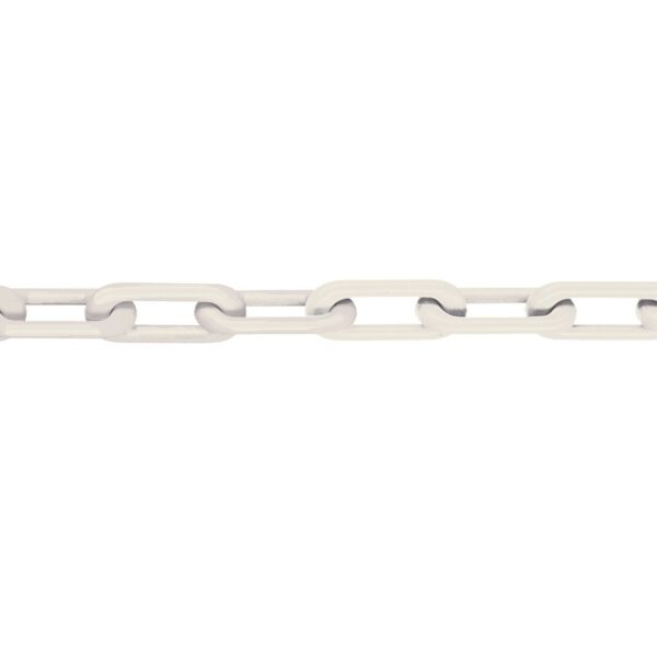 MNK klasse 6 afzetkettingen nylon 1 bundel 50m, wit