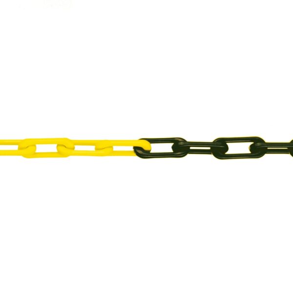 M-POLY zicht 6 polyethyleen 1 bundel 10m, geel/zwart