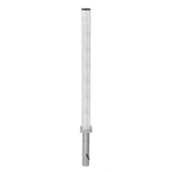 PARAT B-afzetpaal 76mm Ø, 1000mm, beton, therm. verzinkt