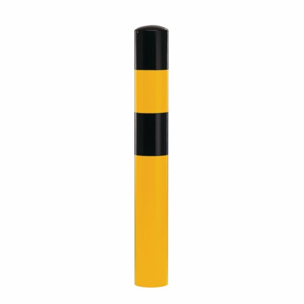BLACK BULL rambeveiligingspaal (XL) 194x4,5x1600, geel/zwart