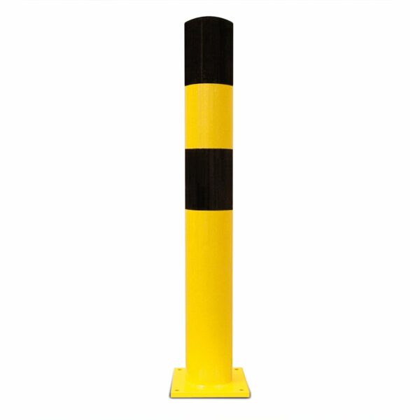 BLACK BULL rambeveiligingspaal ( L) 159x4,5x1200mm, geel/zwart