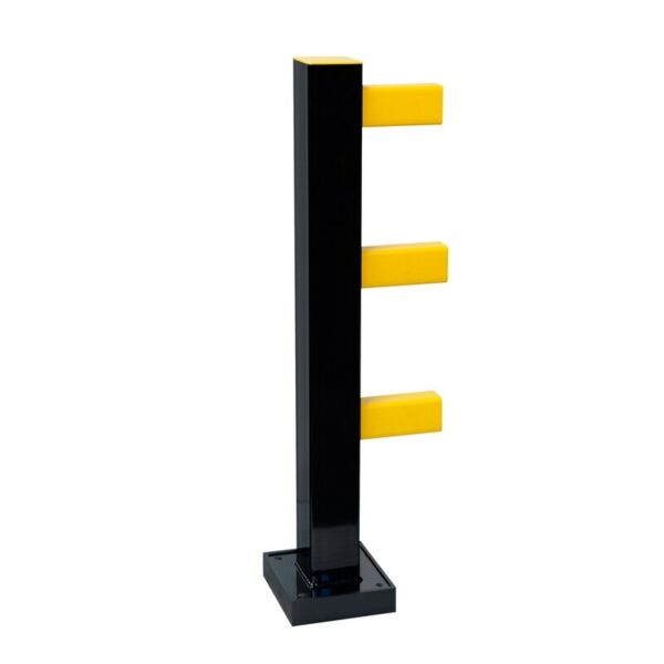 BLACK BULL Rambeveiliging hybride begin/eind, 1040x100x100mm